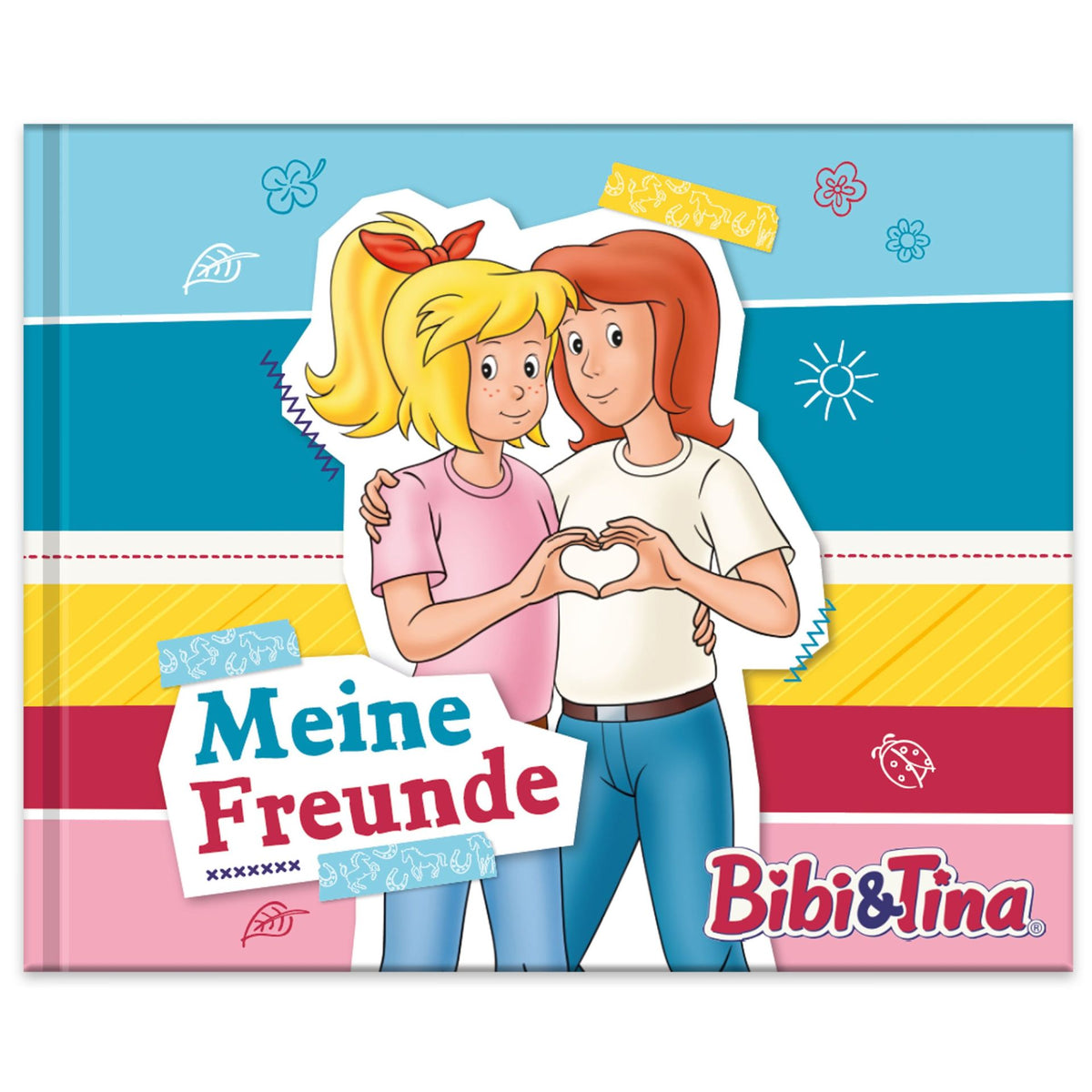 Freundebuch für Kinder - Bibi & Tina