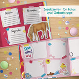 Freundebuch für Kinder - Bibi & Tina