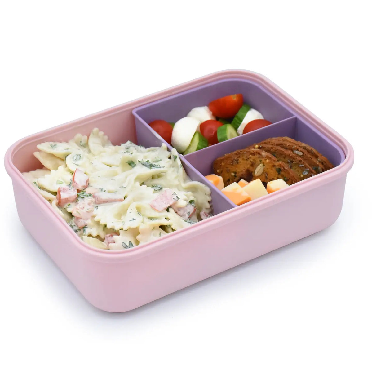 Znünibox Bentobox mit Trennschale Melii 1250ml Rosa