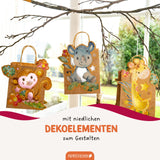 Kinderlaternen zum selber basteln - Dschungeltiere