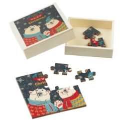 Wichtelzubehör Mini Puzzle Eisbär