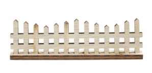 Wichtelzubehör Zaun nature 12cm