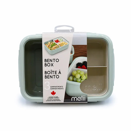 Znünibox Bentobox mit Trennschale Melii 1250ml Salbei