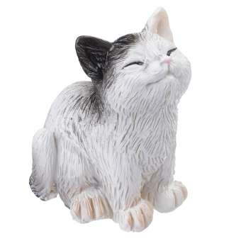 Wichtelzubehör Figur Katze sitzend