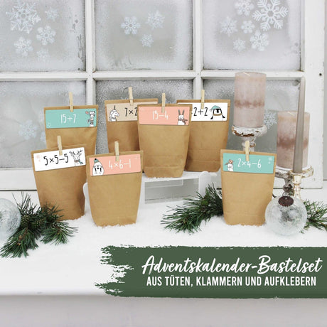 Adventskalender mit Matheaufgaben
