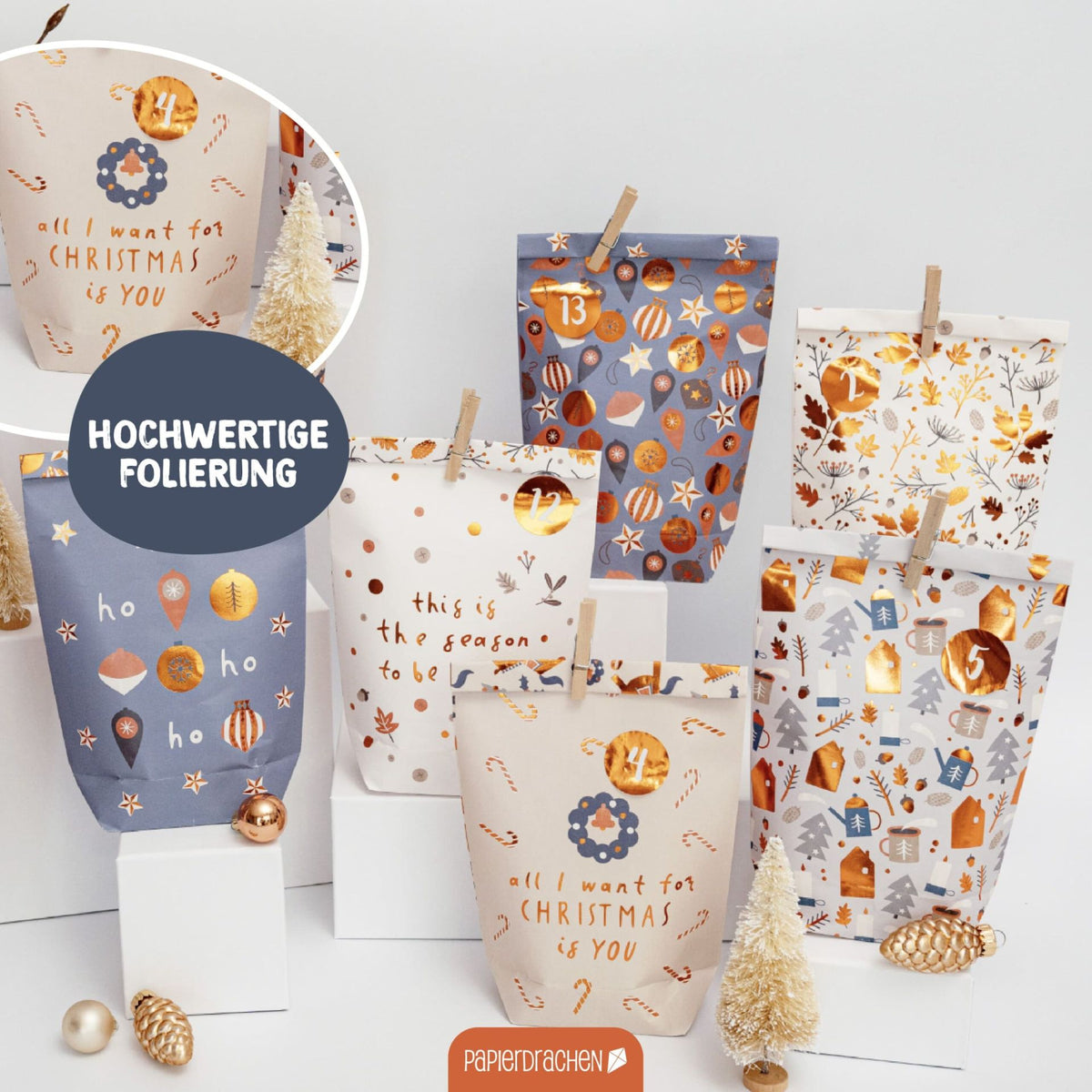 Adventskalender Tüten Hyggewald