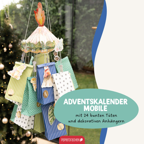 Adventskalender Mobile Dino
