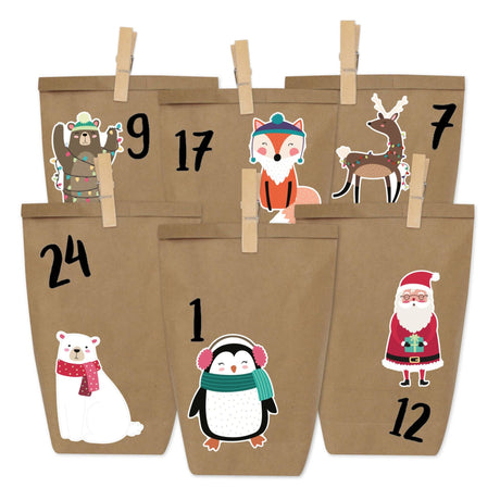 Adventskalender Weihnachtstiere