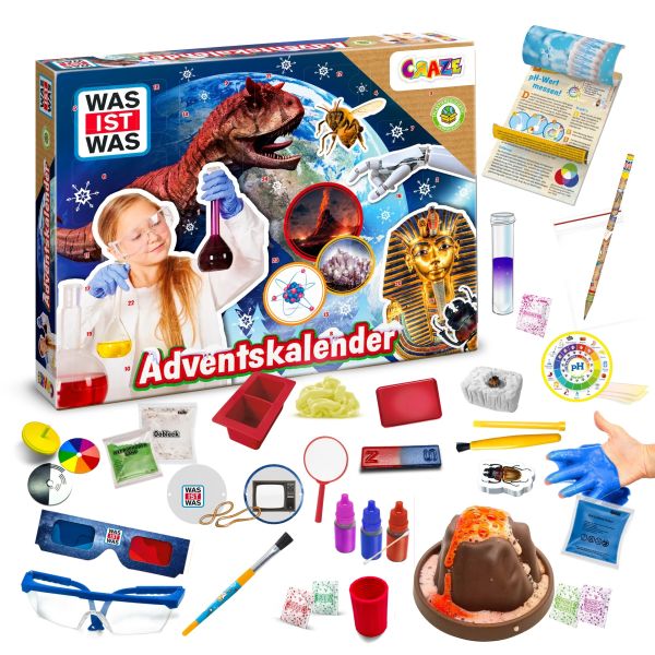 CRAZE Adventskalender Was ist Was