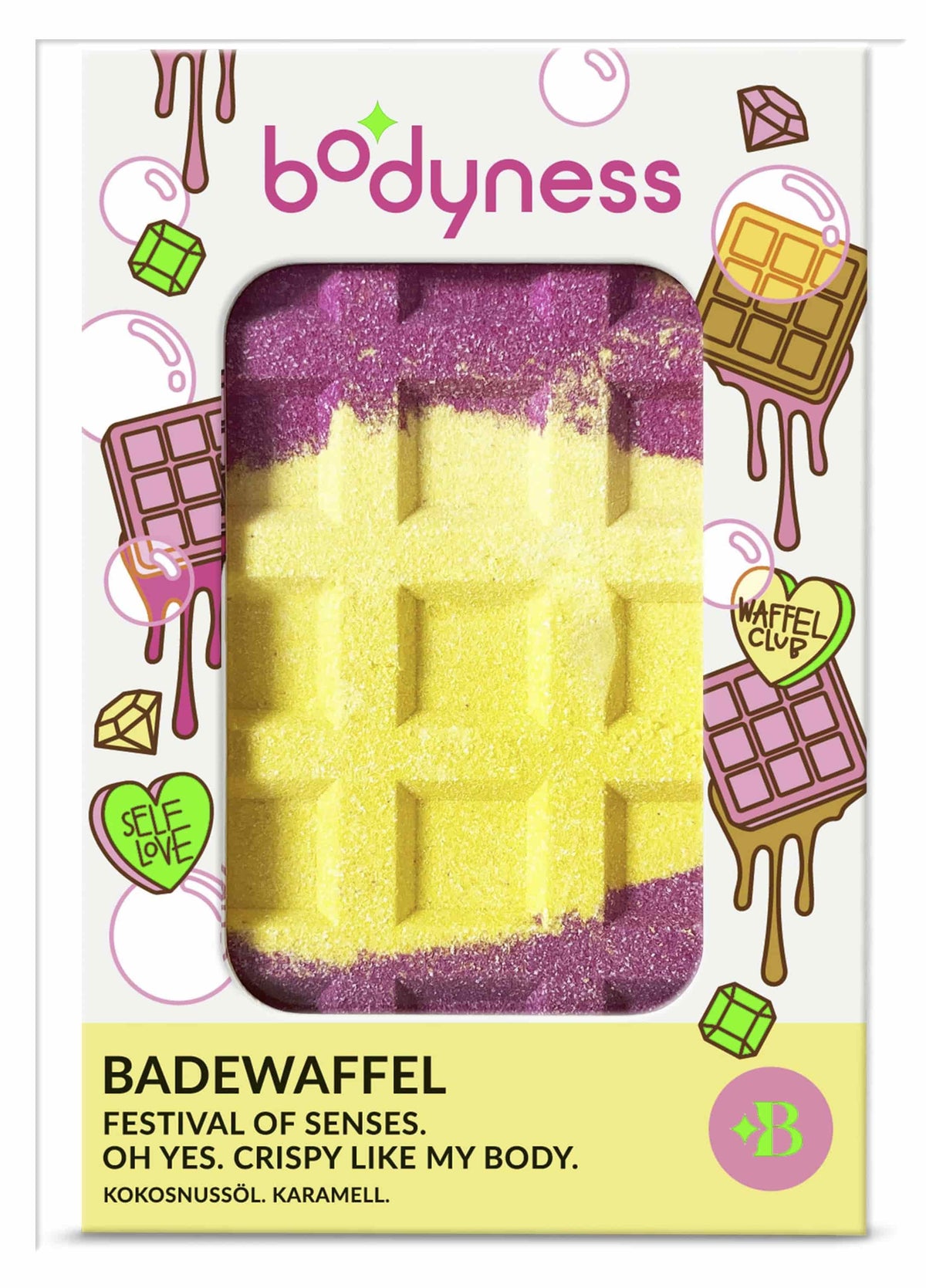 CRAZE Bodyness Badewaffel