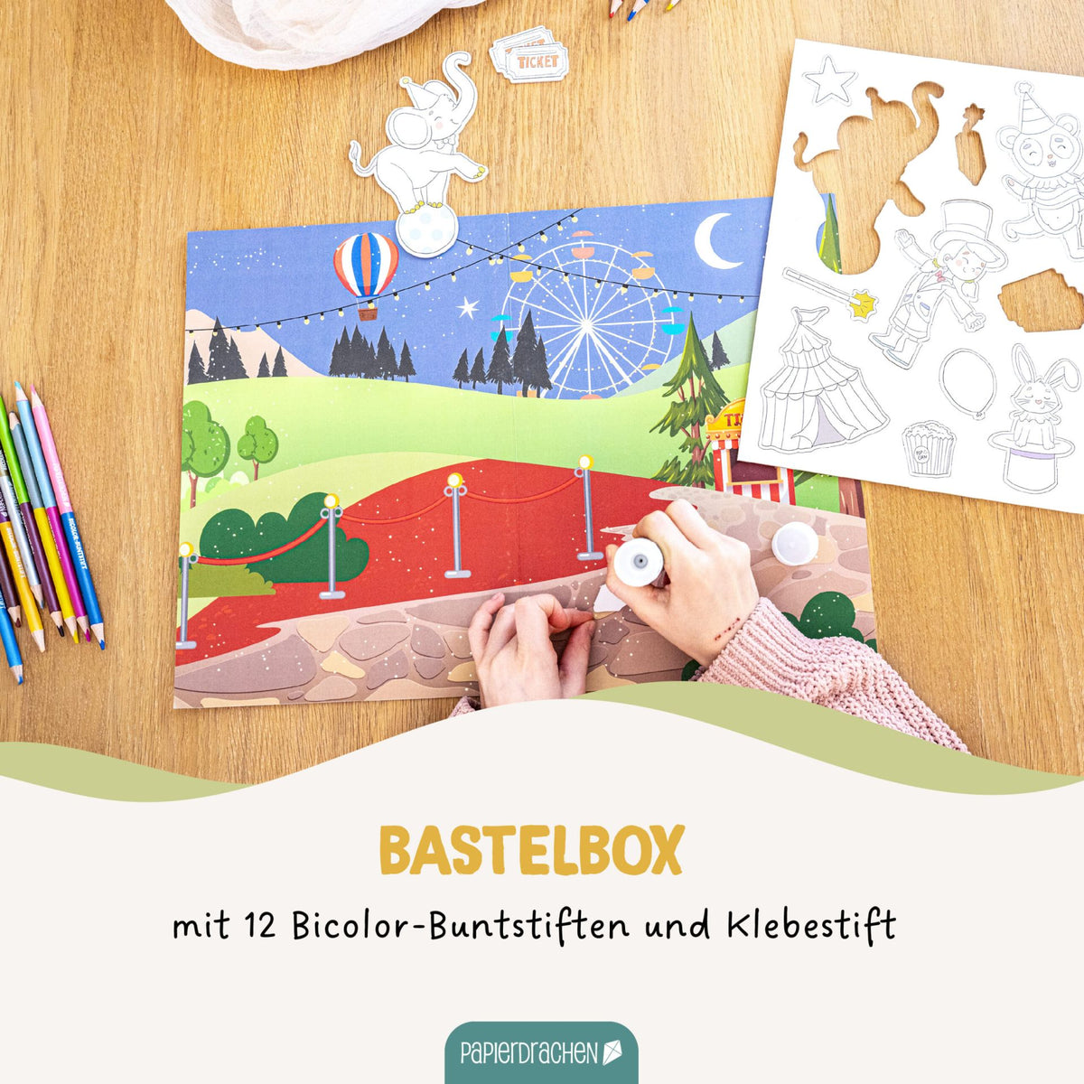 Bastelbox Tiere unserer Welt