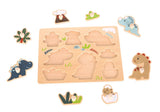 Spielba Puzzle mit Griff Dino