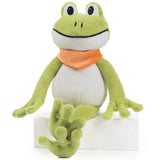 Kuscheltier Frosch mit Halstuch