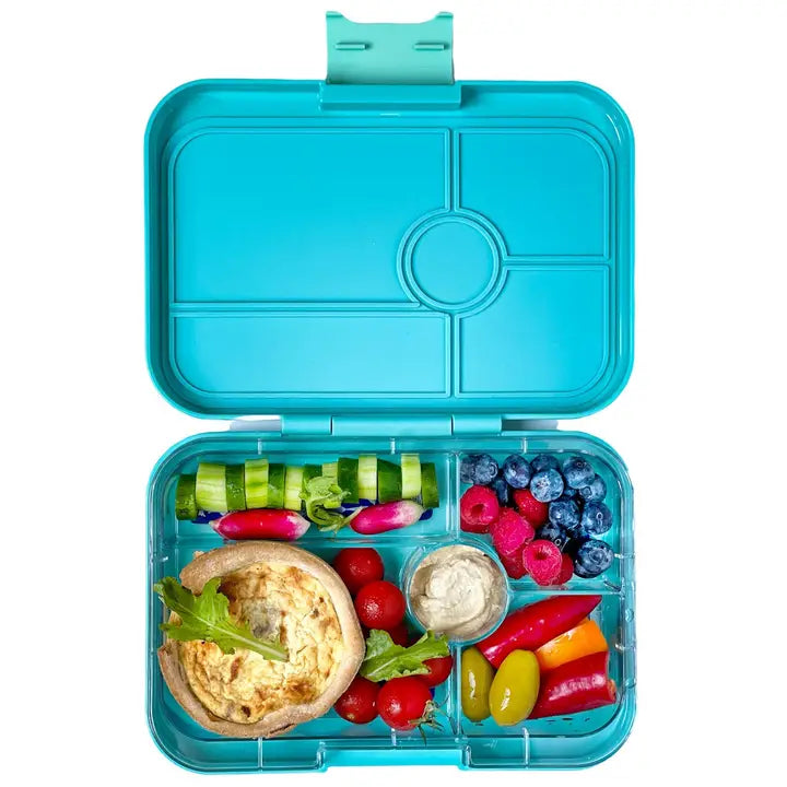 Znünibox Yumbox 4 Tapas Antibes Blue Regenbogen