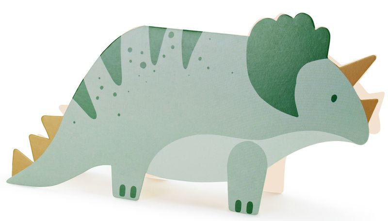 Einladungskarten Kindergeburtstag Triceratops