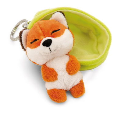 Schlüsselanhänger Plüsch Sleeping Pets Fuchs
