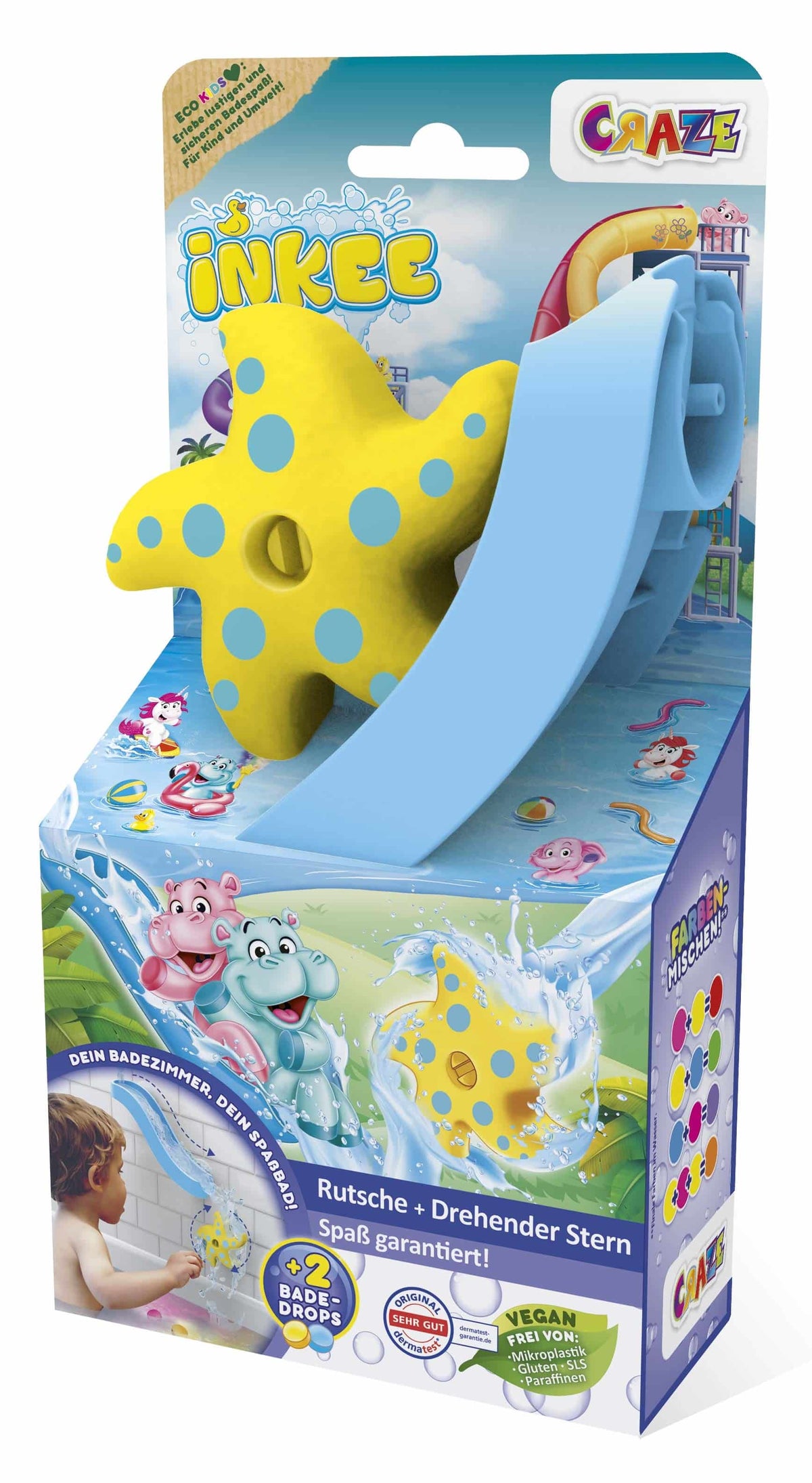 CRAZE Inkee Baderutsche mit Seestern