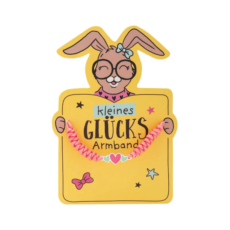 Armband mit Glücksbringer - Hase