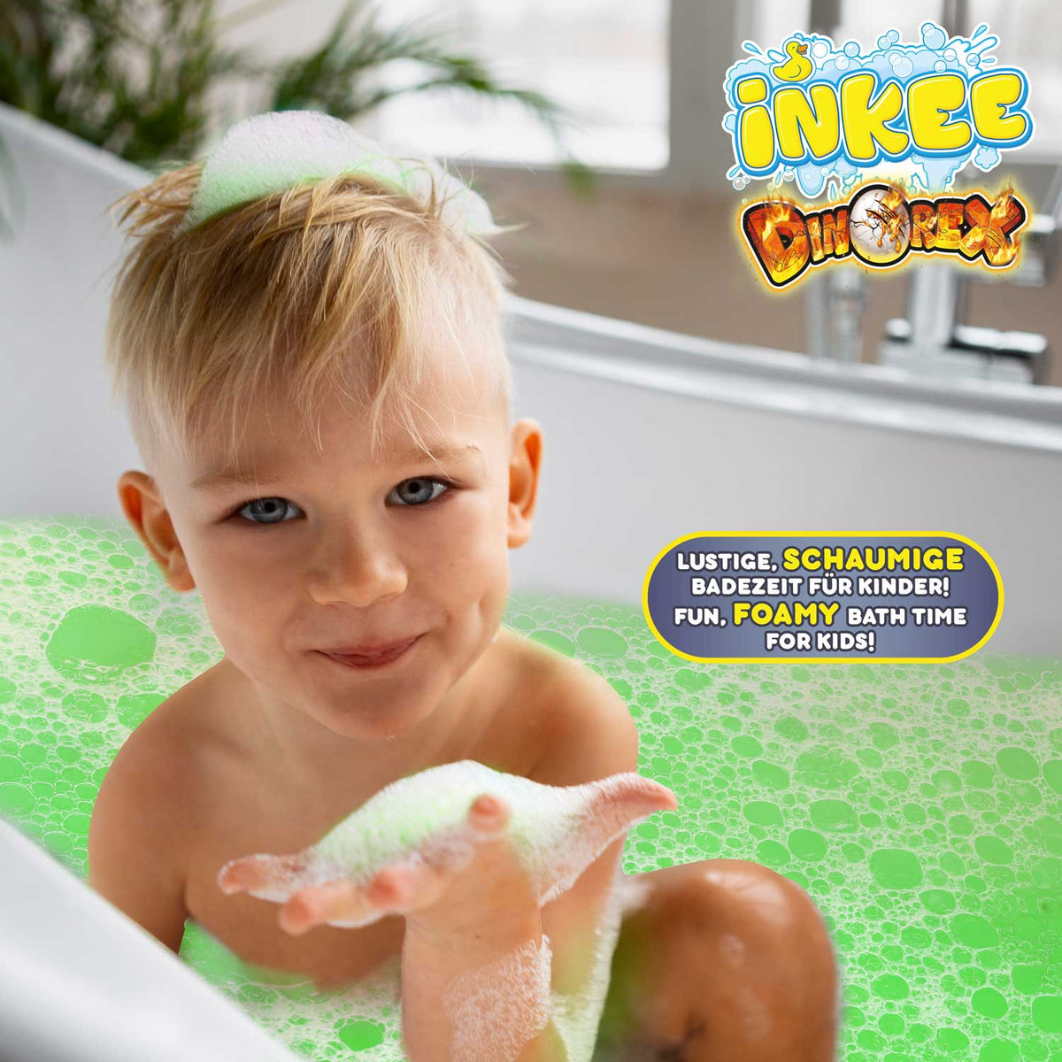 CRAZE Inkee Schaumbad Dino