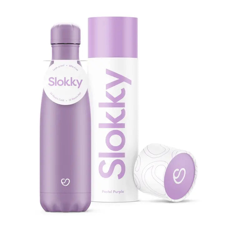 Thermosflasche Slokky 500ml Pastellviolett