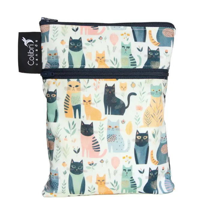 Wetbag und Lunchbag Colibri Katzen