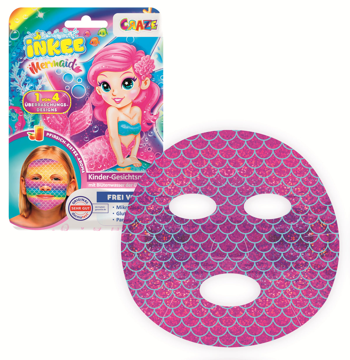 CRAZE Gesichtsmaske Rainbow Mermaid