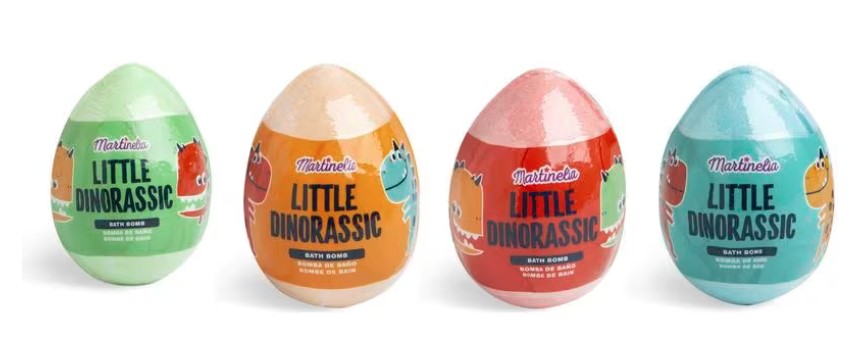 Martinelia Dinosaurier Badebombe assortiert