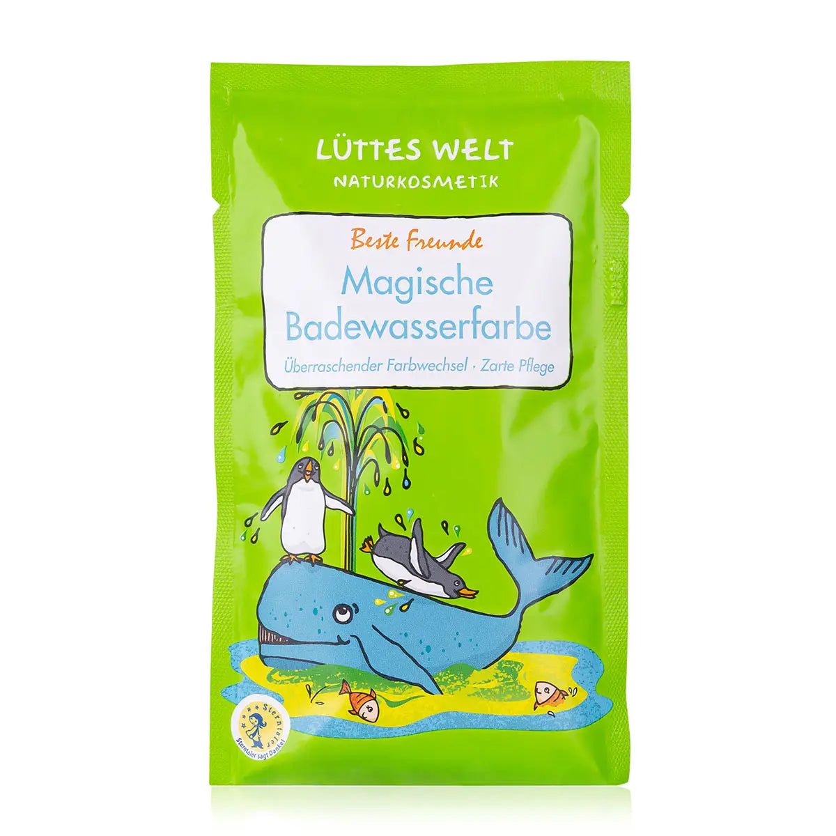 Magische Badewasserfarbe