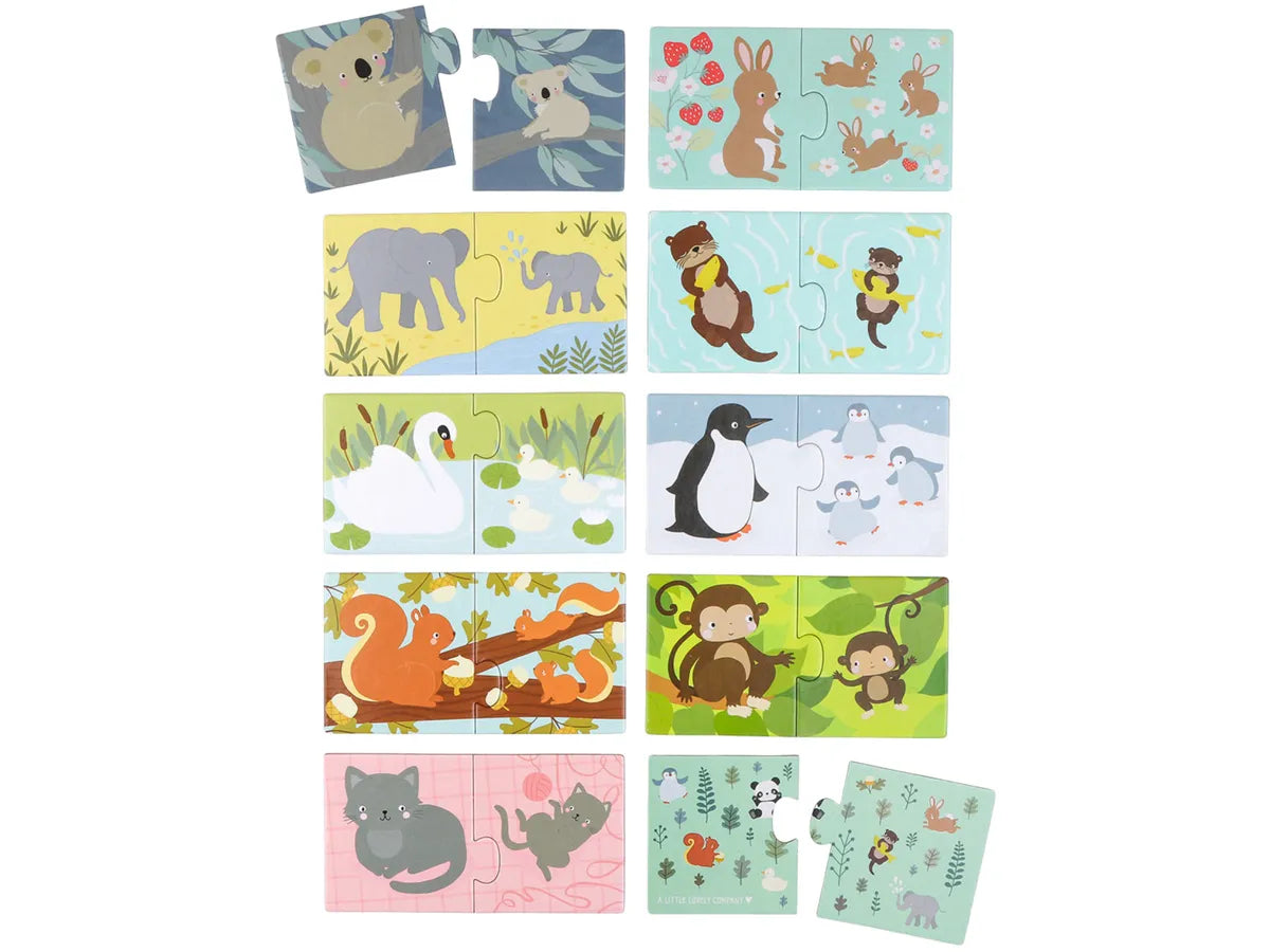 ALLC Kinder Puzzle Tiere