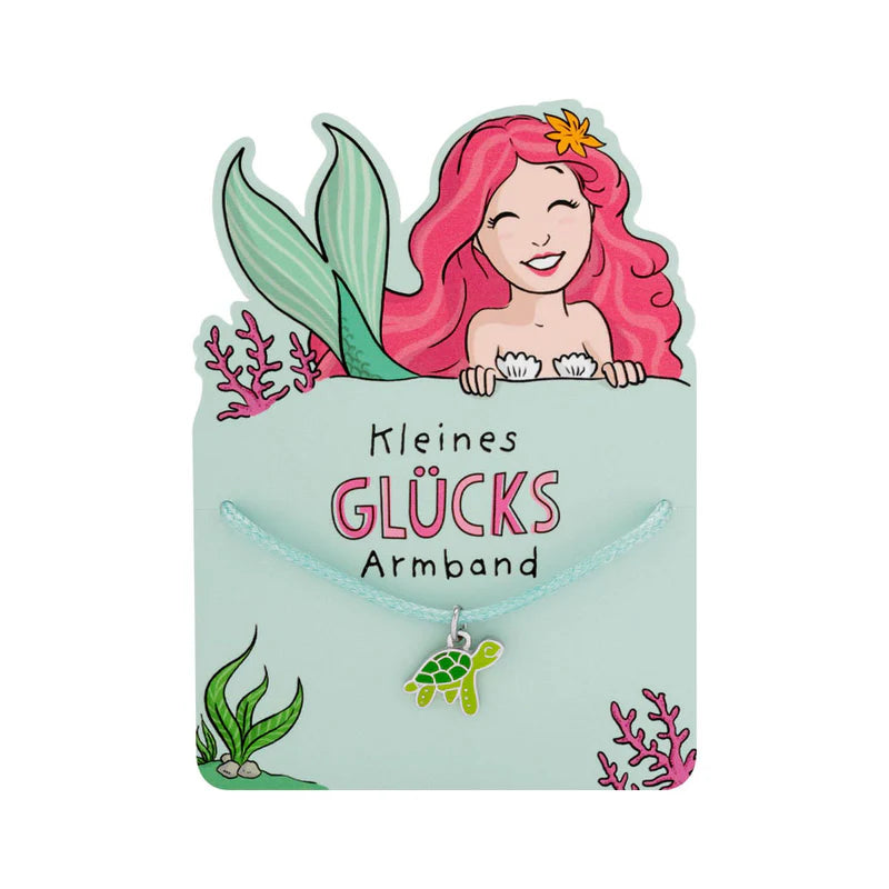 Armband mit Glücksbringer - Schildkröte
