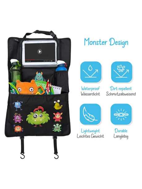 Auto Rücksitz Organizer Monster