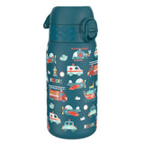 Kinder Edelstahl Trinkflasche Ion8 400ml Fahrzeuge