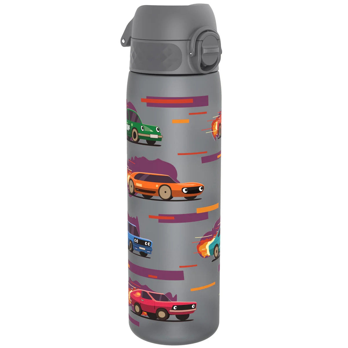 Trinkflasche Ion8 500ml mit Motiv Autos