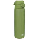 Edelstahl Trinkflasche Ion8 500ml Khaki