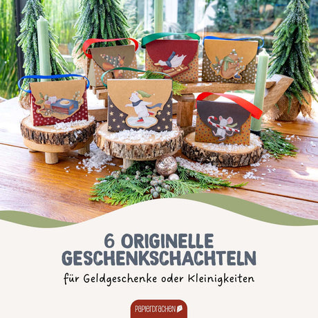 Adventskalender Handtaschen Wintertiere