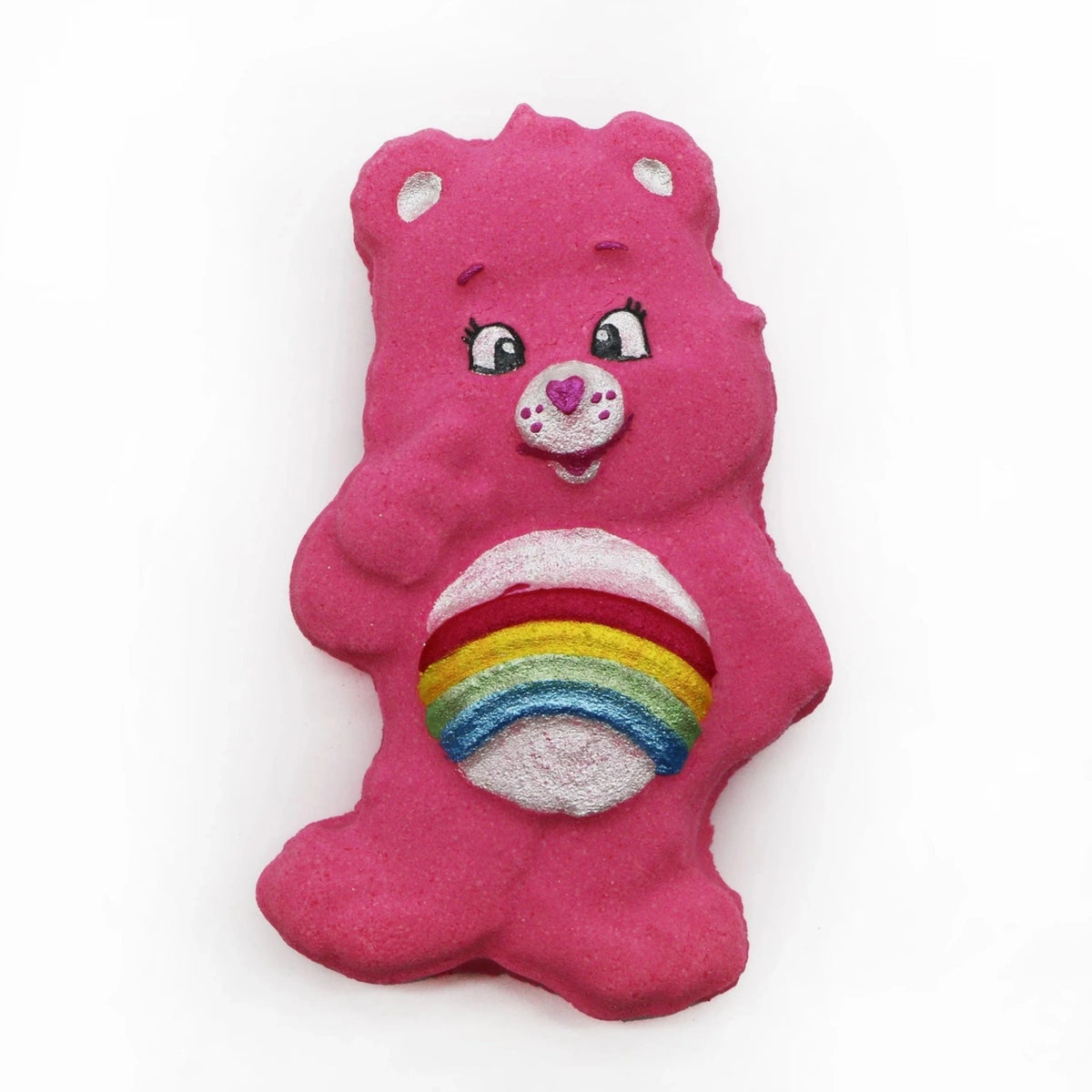 Badekugel handgemacht Glücksbärchi Pink