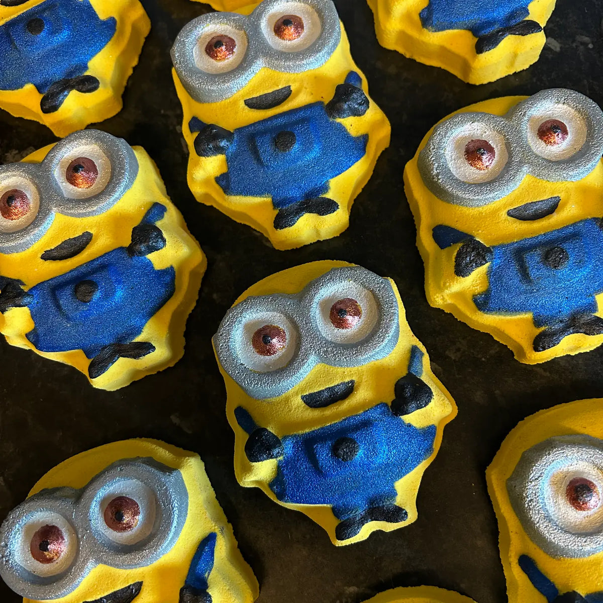Badekugel handgemacht Minion