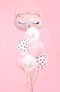 Geburtstagdeko Ballon Katze