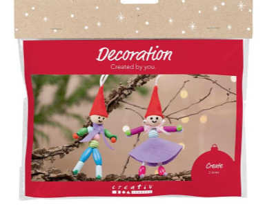 Bastelset Weihnachtswichtel Dekoration