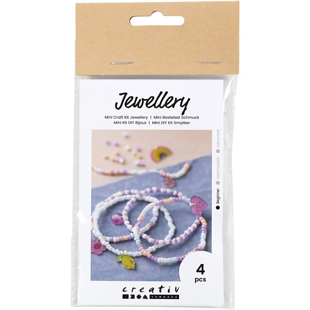 Bastelset Kinder Schmuck Mini Armband aus Schrumpffolie
