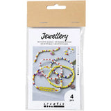 Bastelset Kinder Schmuck Mini Namensplaketten