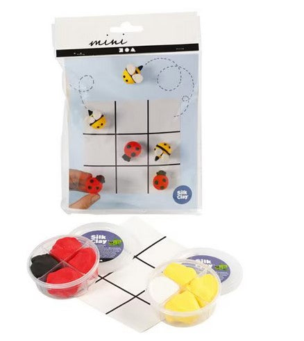 Bastelset Kinder Modellier-Set Tic Tac Toe