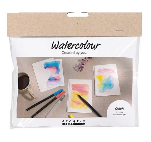 Bastelset Kinder Wasserfarben