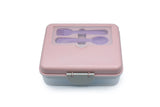 Znünibox Bento Box 2 Stöckig mit Besteck Rosa