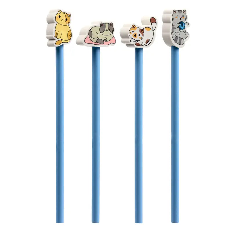 Bleistift mit Radiergummi Kitty assortiert
