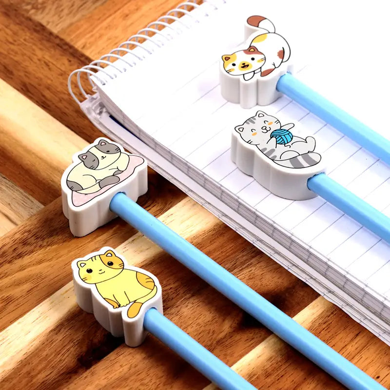 Bleistift mit Radiergummi Kitty assortiert