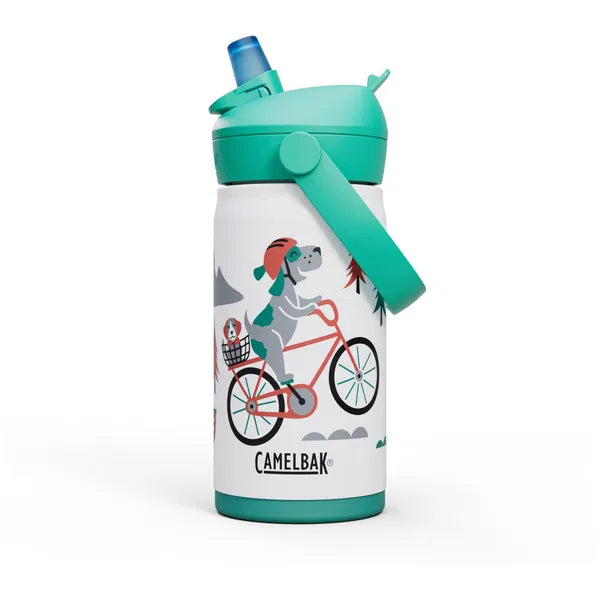 Kinder Thermosflasche Camelbak Eddy Thrive Flip Hund Bike