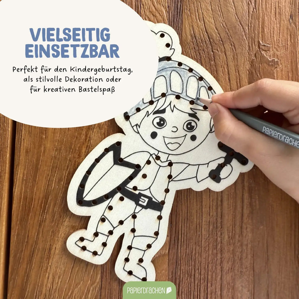Bastelset Fädelset Berufe & Abenteuer
