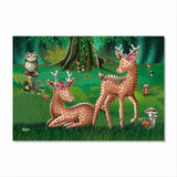 Diamond Painting Waldtiere