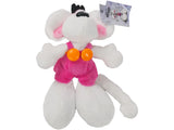 Diddl Plüschmaus Kuscheltier 20cm mit Latzhose Pink